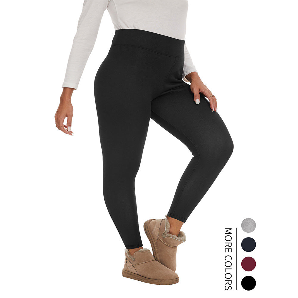 Fleece-Lined Thermal Leggings for Women - Ultimate Winter Warmth