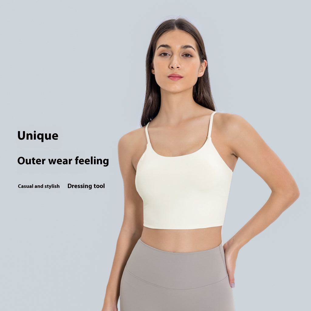 Women's Seamless Activewear Sports Bra Crop Top with Removable Padding for Yoga and Training