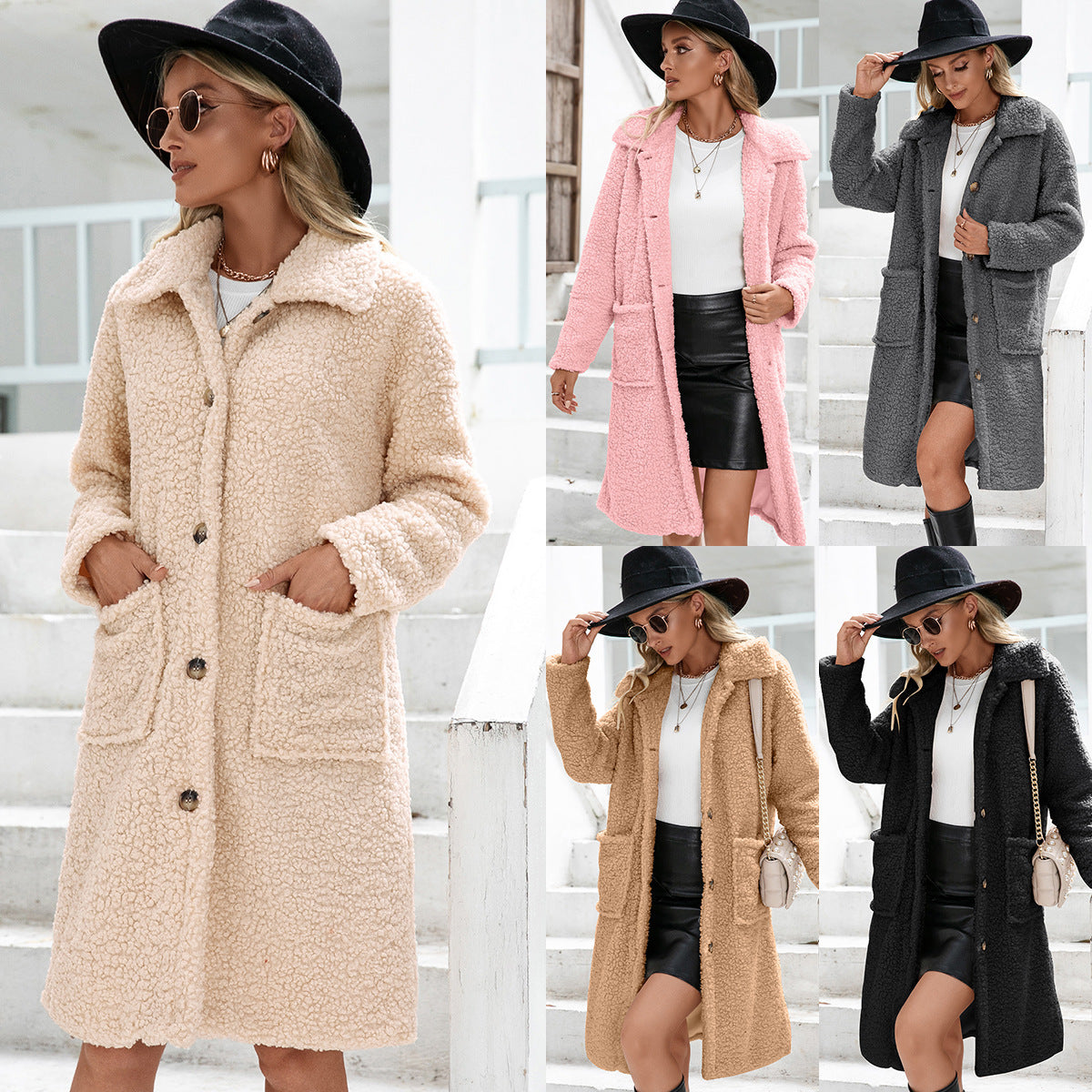 Cozy Longline Teddy Coat