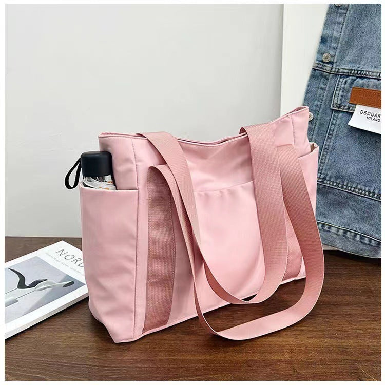 Chic Nylon Tote Bag - Everyday Style & Storage