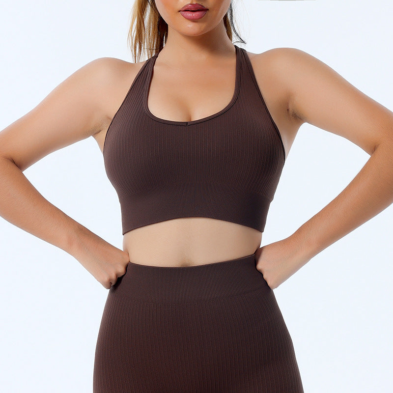 Women's Quick Drying Breathable Ribbed Long Sleeve Activewear Crop Top for Yoga and Training