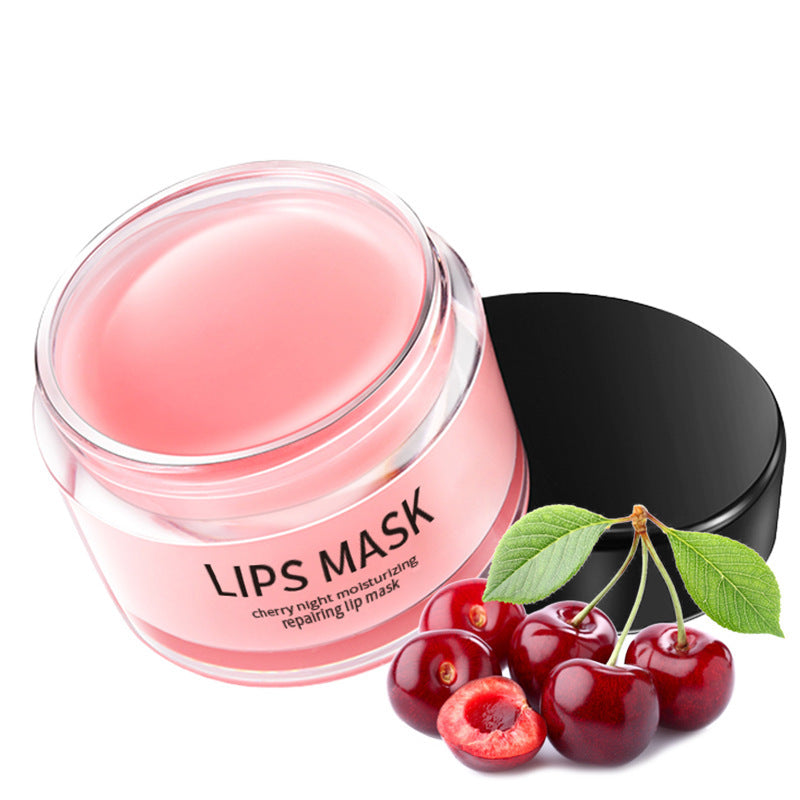 Hydrating Cherry Lip Mask for Overnight Repair