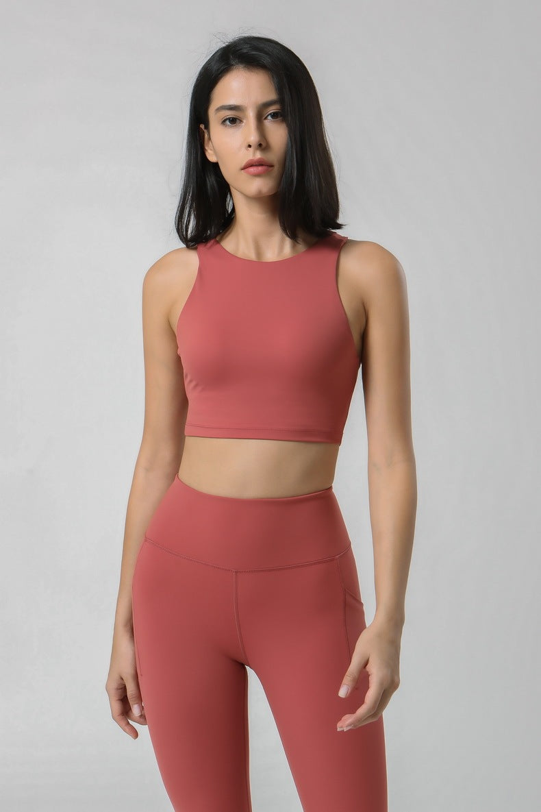 Effortless Performance Women's High Waist Yoga and Fitness Leggings with Convenient Side Pockets