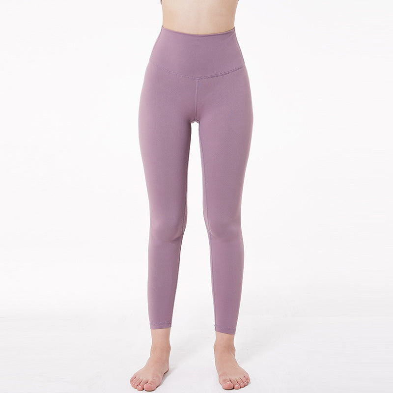 Comfortable High-Waist Cropped Active Leggings for Yoga and Fitness Workouts