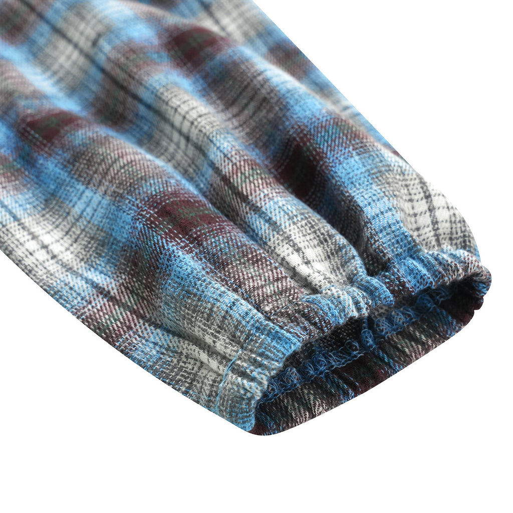 Effortless Long Sleeve Plaid Button Down Shirt Dress with Tie Waist