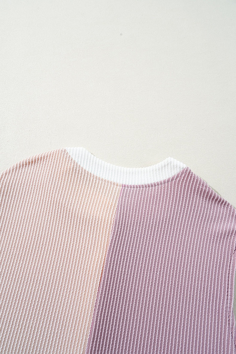 Comfortable Sleeveless Wide Leg Color Block Jumpsuit for Casual Everyday Wear