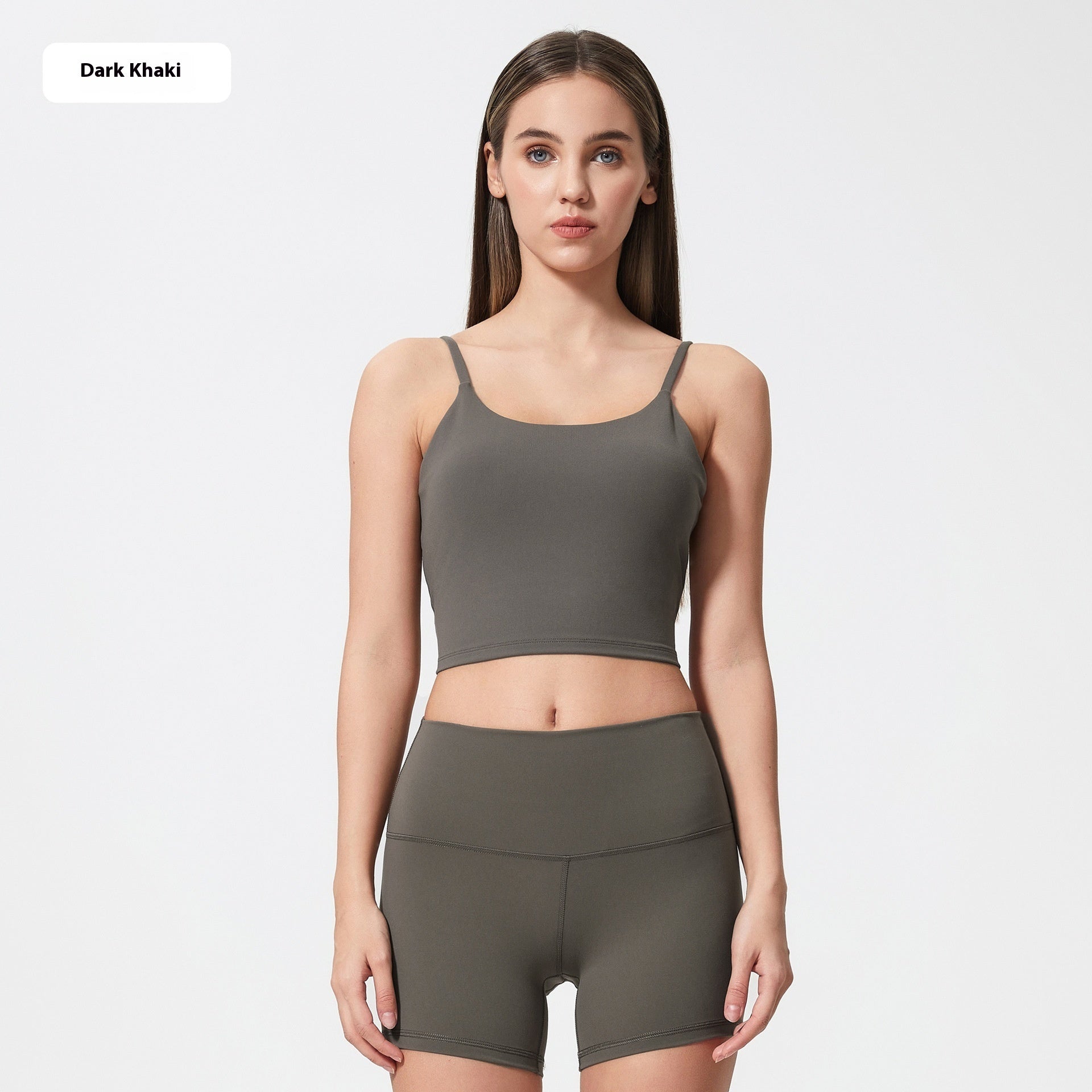 Women's Seamless Activewear Sports Bra Crop Top with Removable Padding for Yoga and Training