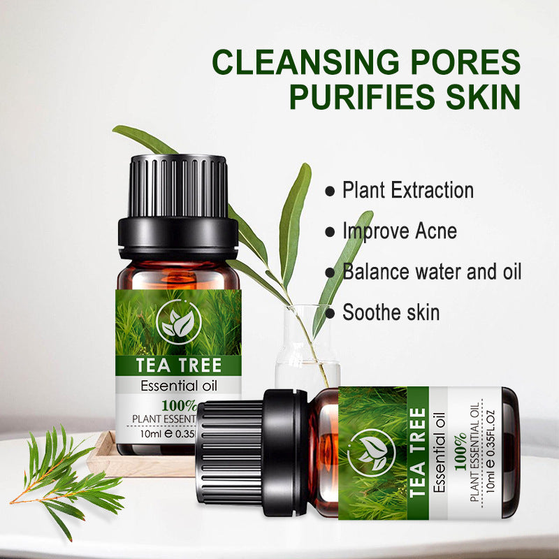 3Pcs Pure Tea Tree Essential Oil - Face & Body Wellness