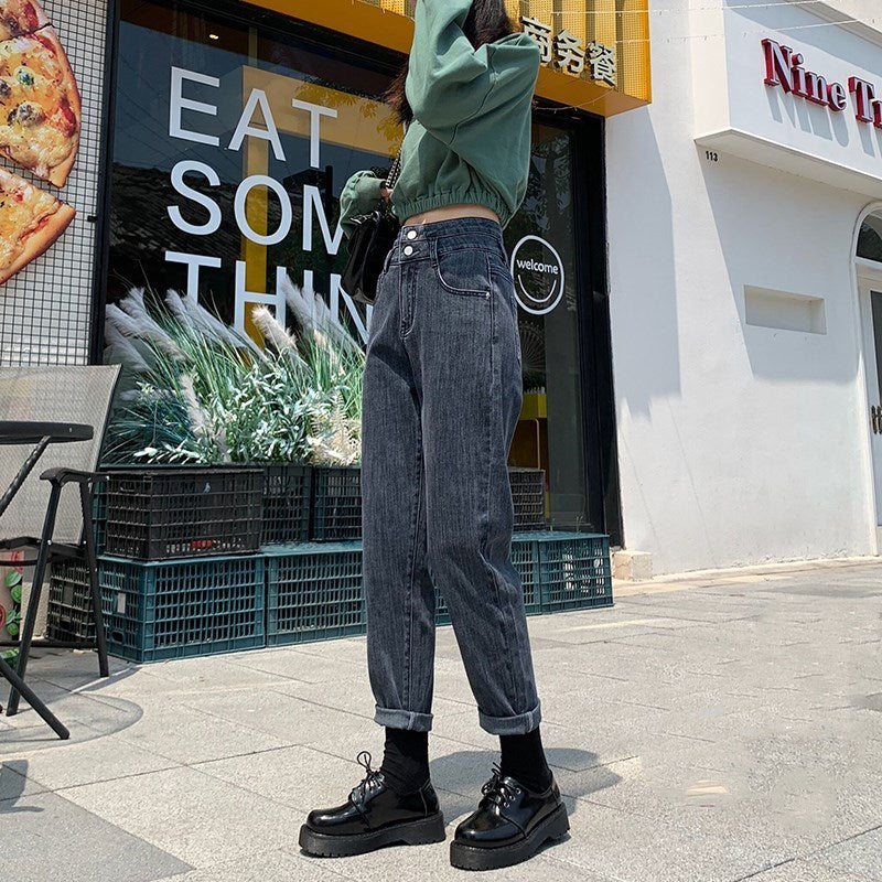 Stella High-Waist Harem Jeans