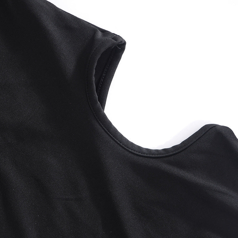 Chic Halter Neck Cut Out Bodycon Mini Dress for Women