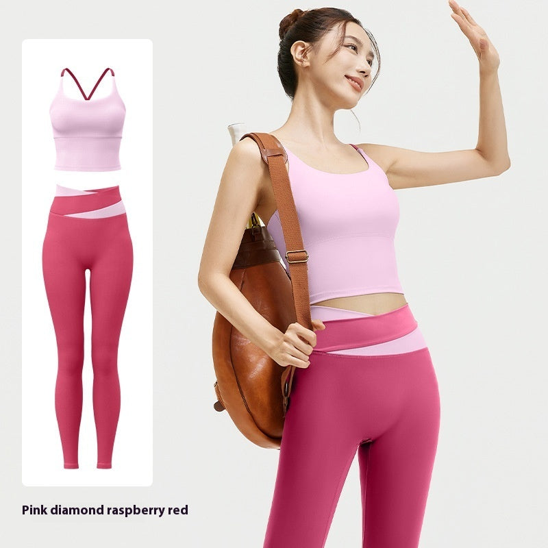 Nude Feel Breathable High Elastic Sports Fitness Bra