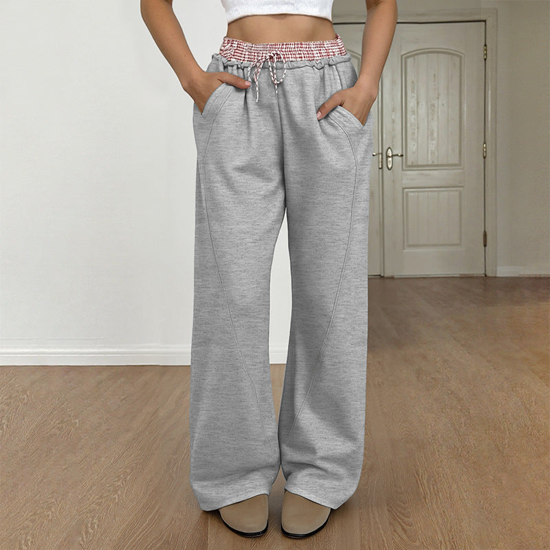 Effortlessly Chic Women's Loose Straight Leg Casual Trousers for Everyday Comfort