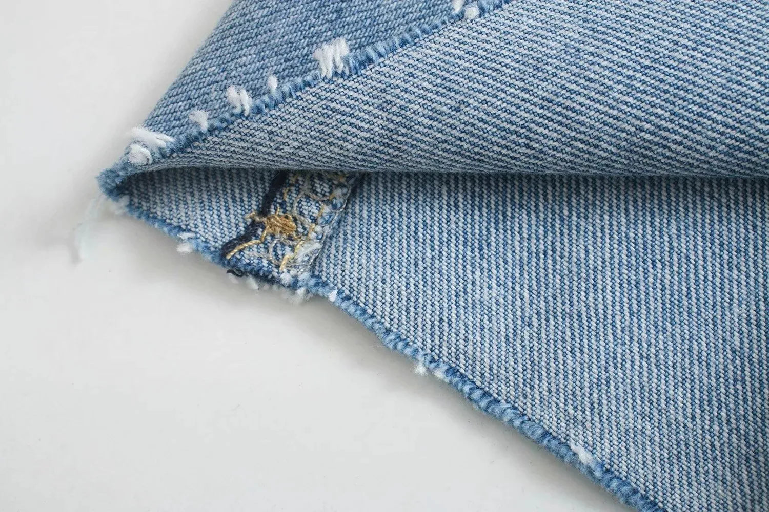 Women's High-Waisted Straight-Leg Denim Jeans