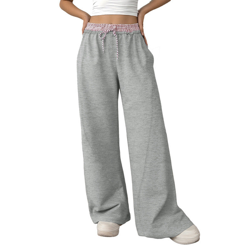 Effortlessly Chic Women's Loose Straight Leg Casual Trousers for Everyday Comfort