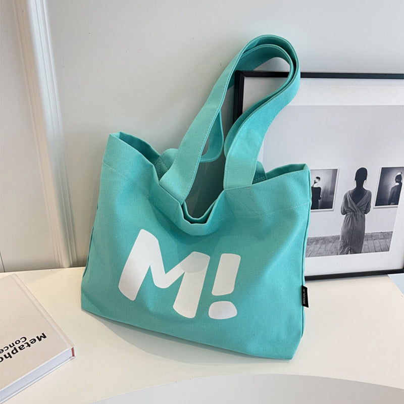 Chic Canvas Tote Bag - Stylish Shopper & Handbag