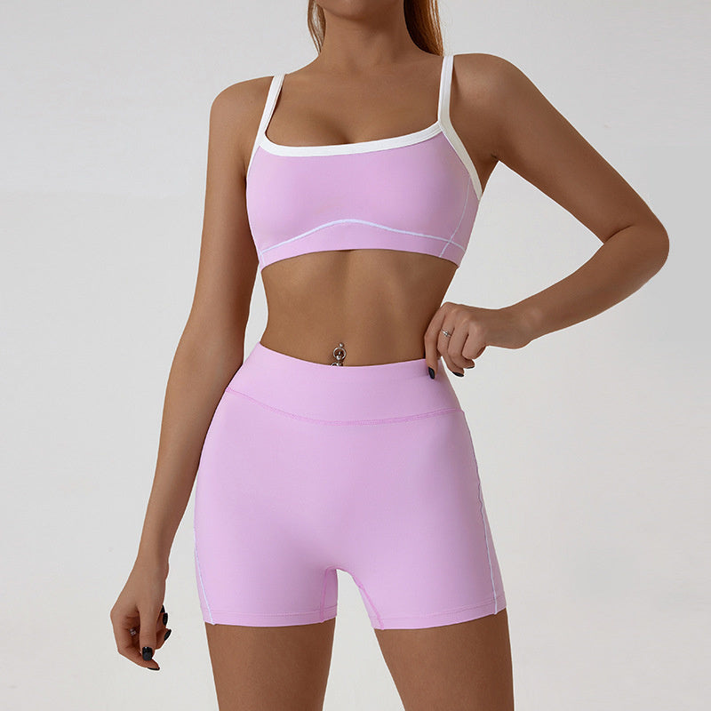 Comfortable U-Back Design Sports Bra for Active Performance