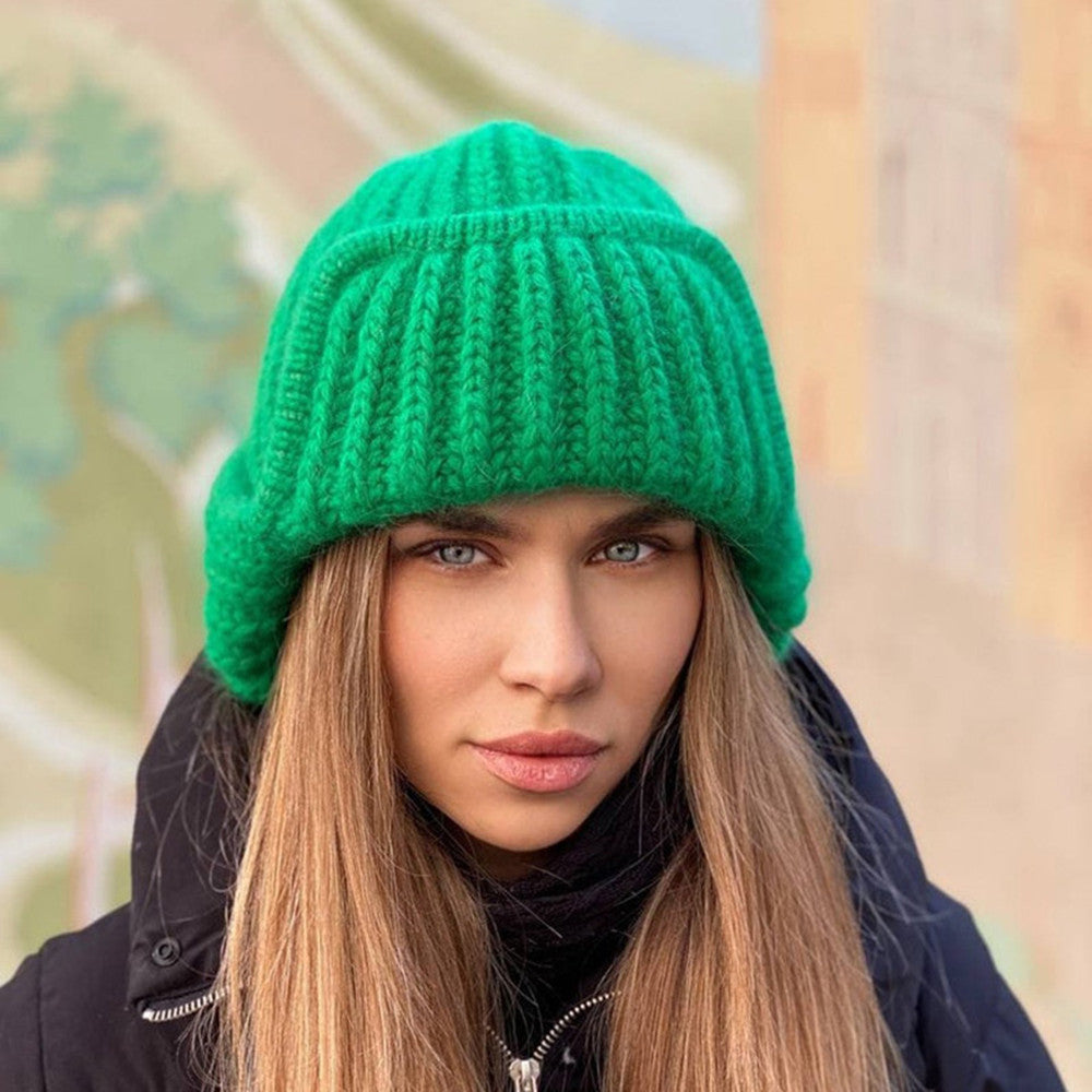 Ribbed Knit Beanie Hat - Warm & Stylish Winter Essential