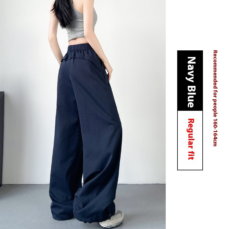 Women's High Waist Wide-Leg Sunscreen Pants - Summer Flowy
