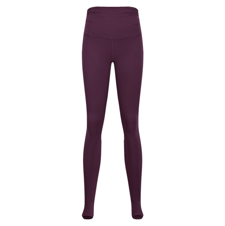 Soft Cotton Blend High Waist Stirrup Yoga and Pilates Leggings