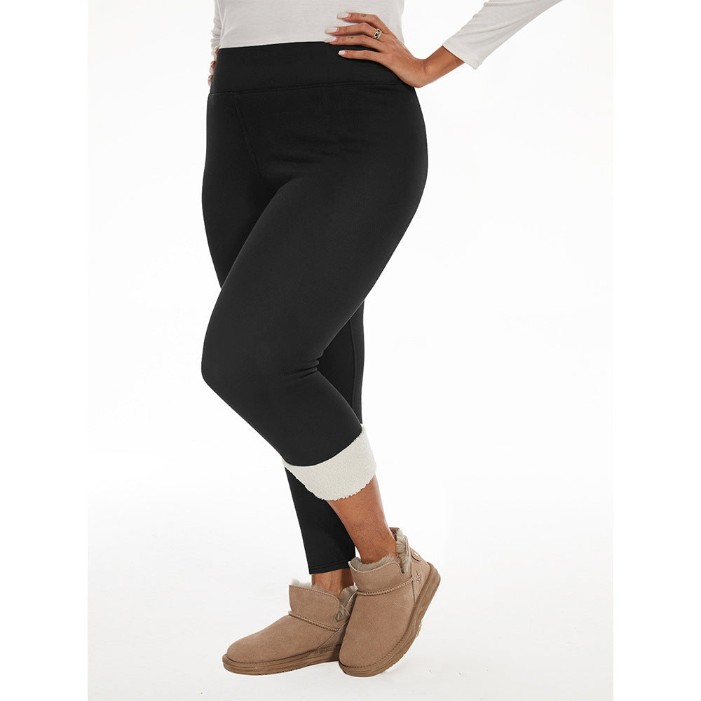 Fleece-Lined Thermal Leggings for Women - Ultimate Winter Warmth