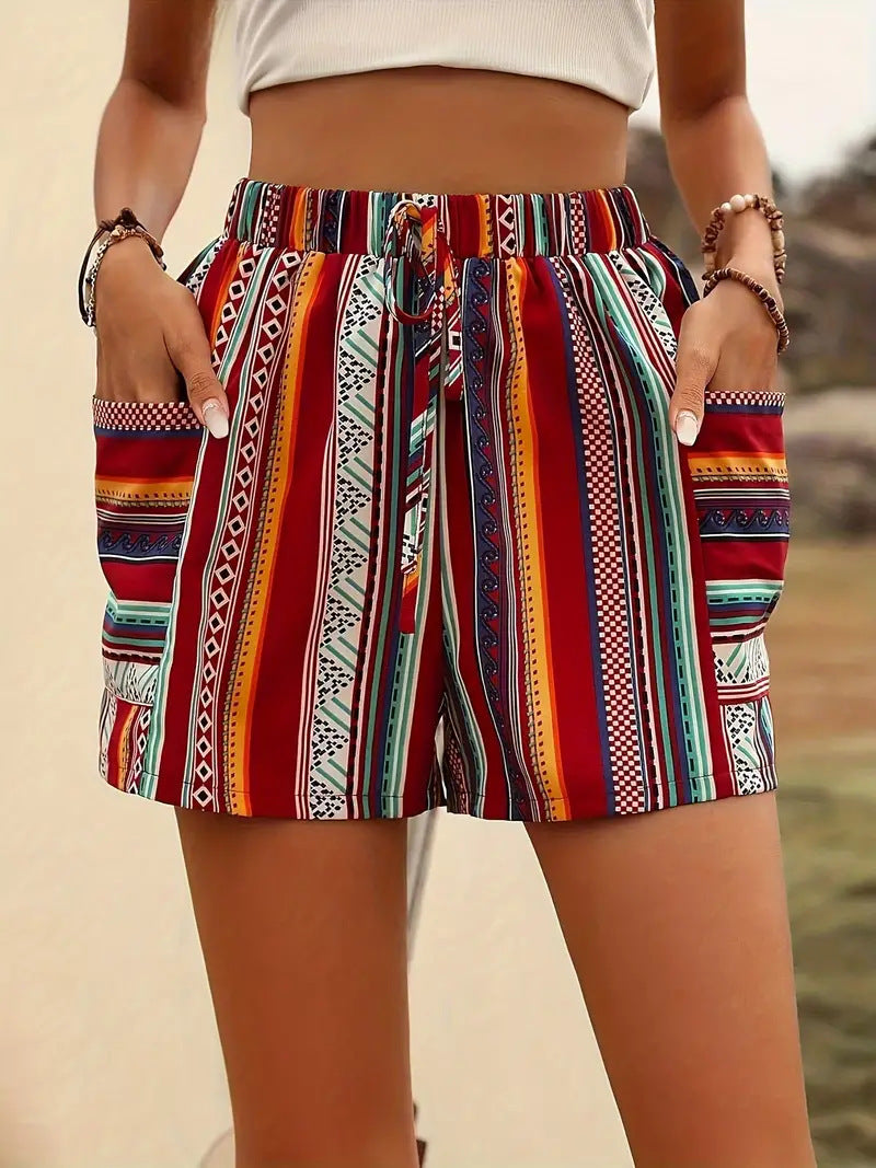 Holiday Fashion Casual Shorts For Women