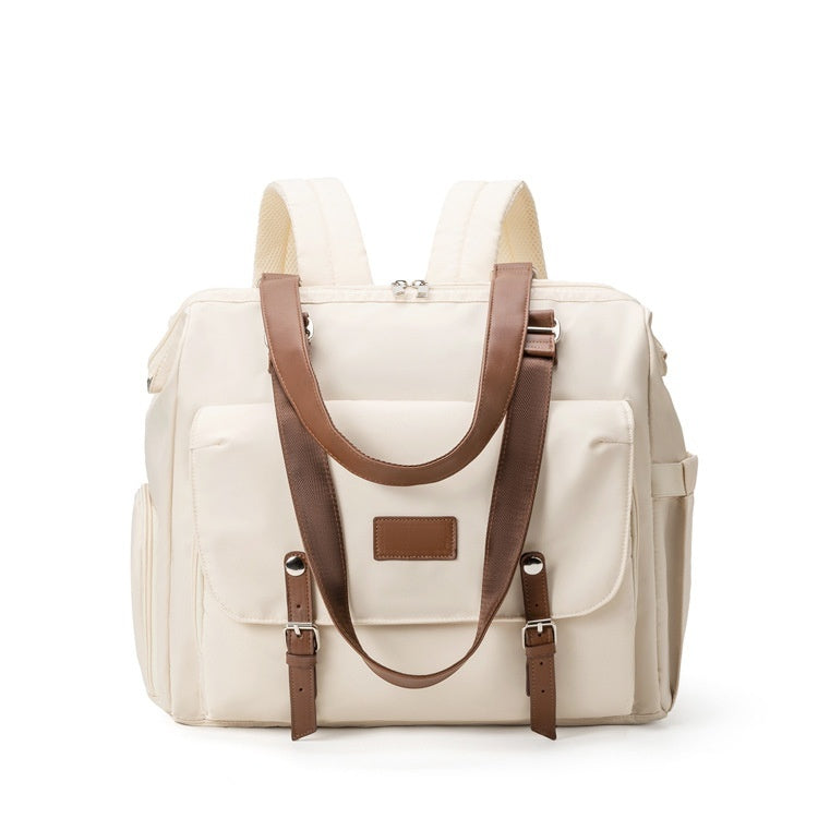 Spacious Maternity Diaper Backpack with Multi-functional Storage and Comfortable Carry