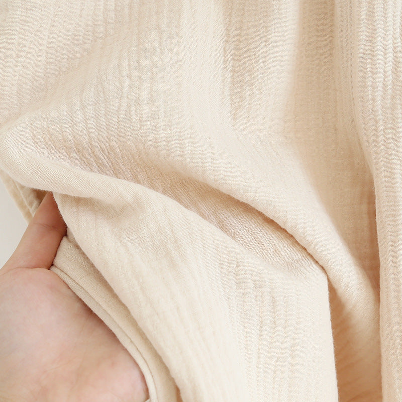 Comfortable Women's Pure Cotton Tassel Detail Home Wear Pajama Suit