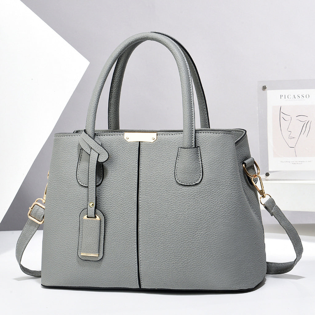 Versatile PU Leather Tote Crossbody Bag for Women