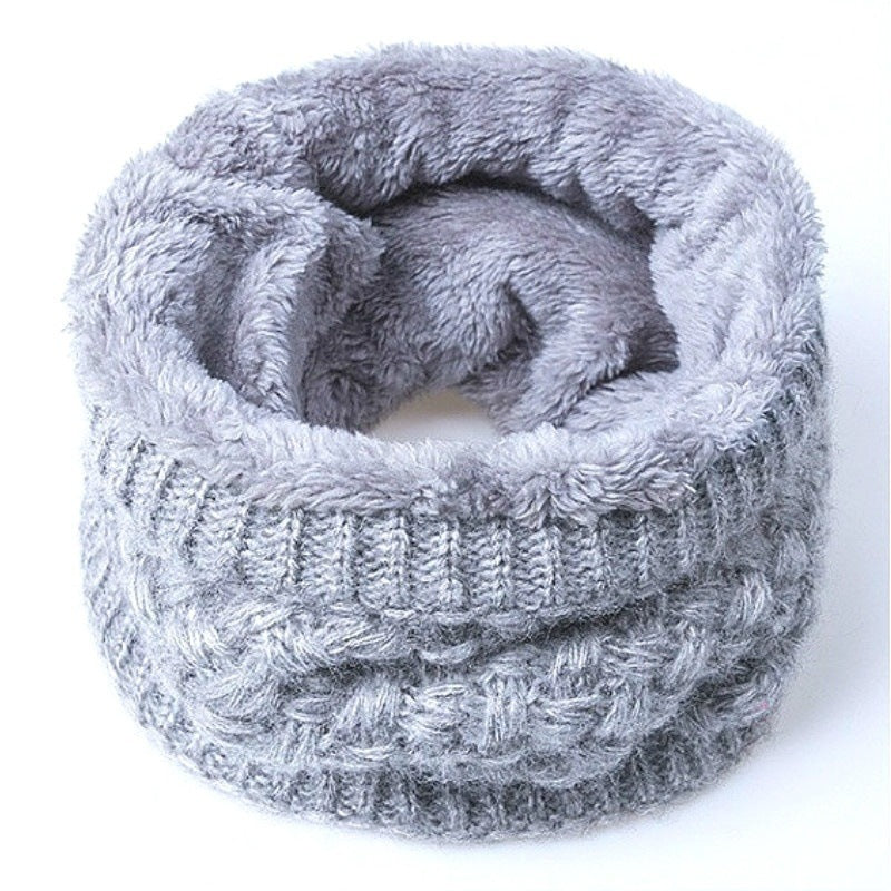 Cozy Knit Neck Warmer Scarf - Soft & Warm