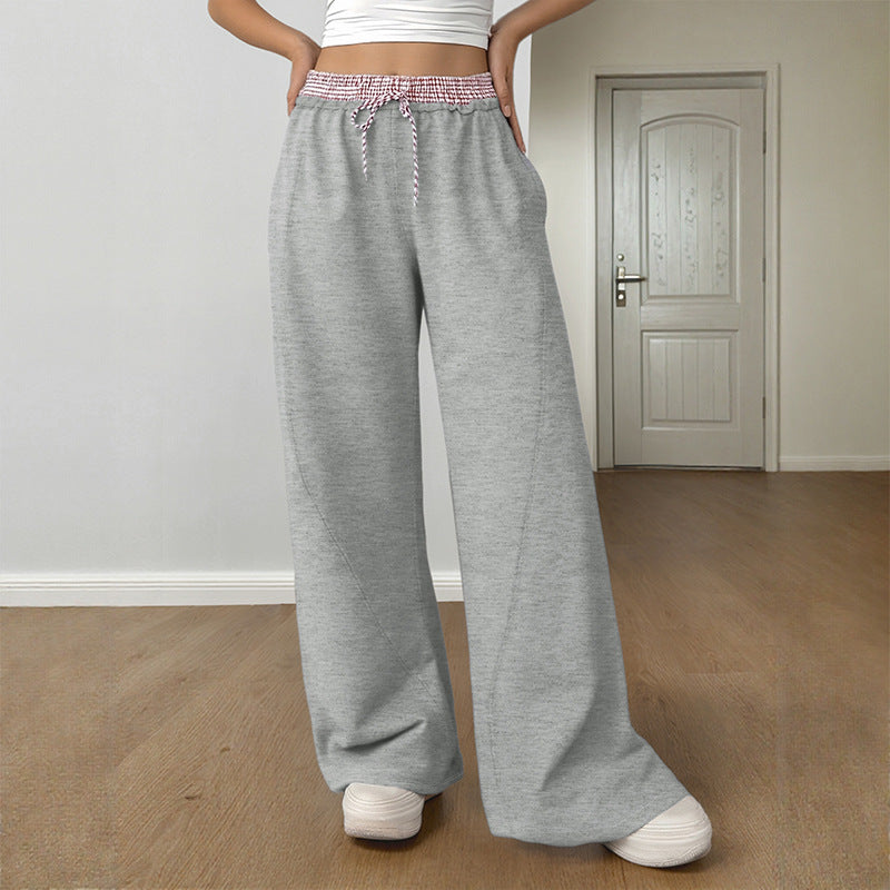 Effortlessly Chic Women's Loose Straight Leg Casual Trousers for Everyday Comfort