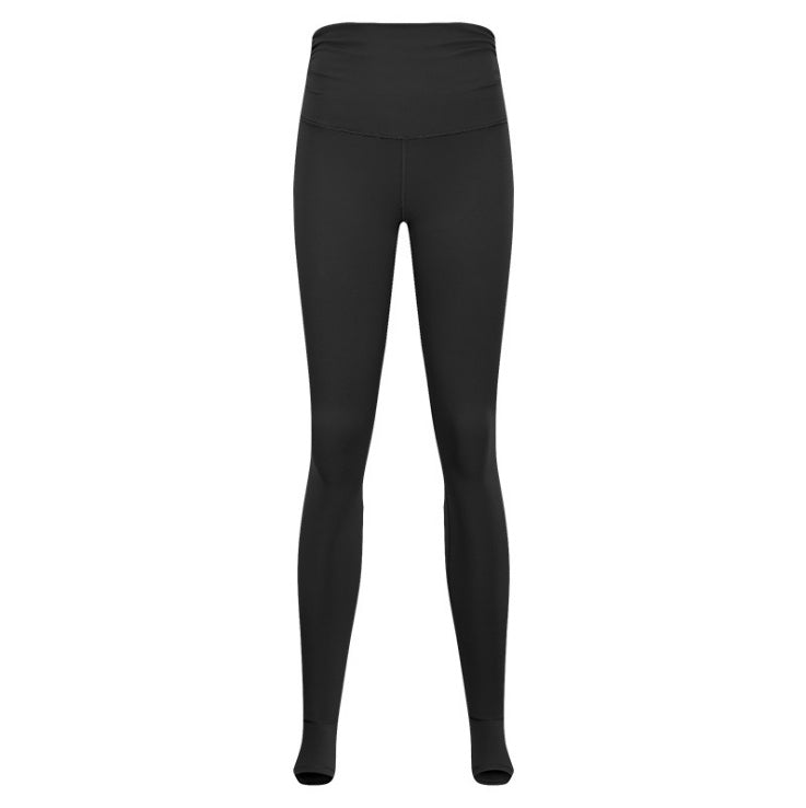 Soft Cotton Blend High Waist Stirrup Yoga and Pilates Leggings