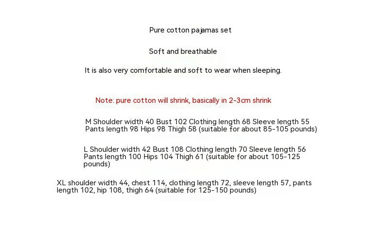 Comfortable Women's Pure Cotton Tassel Detail Home Wear Pajama Suit