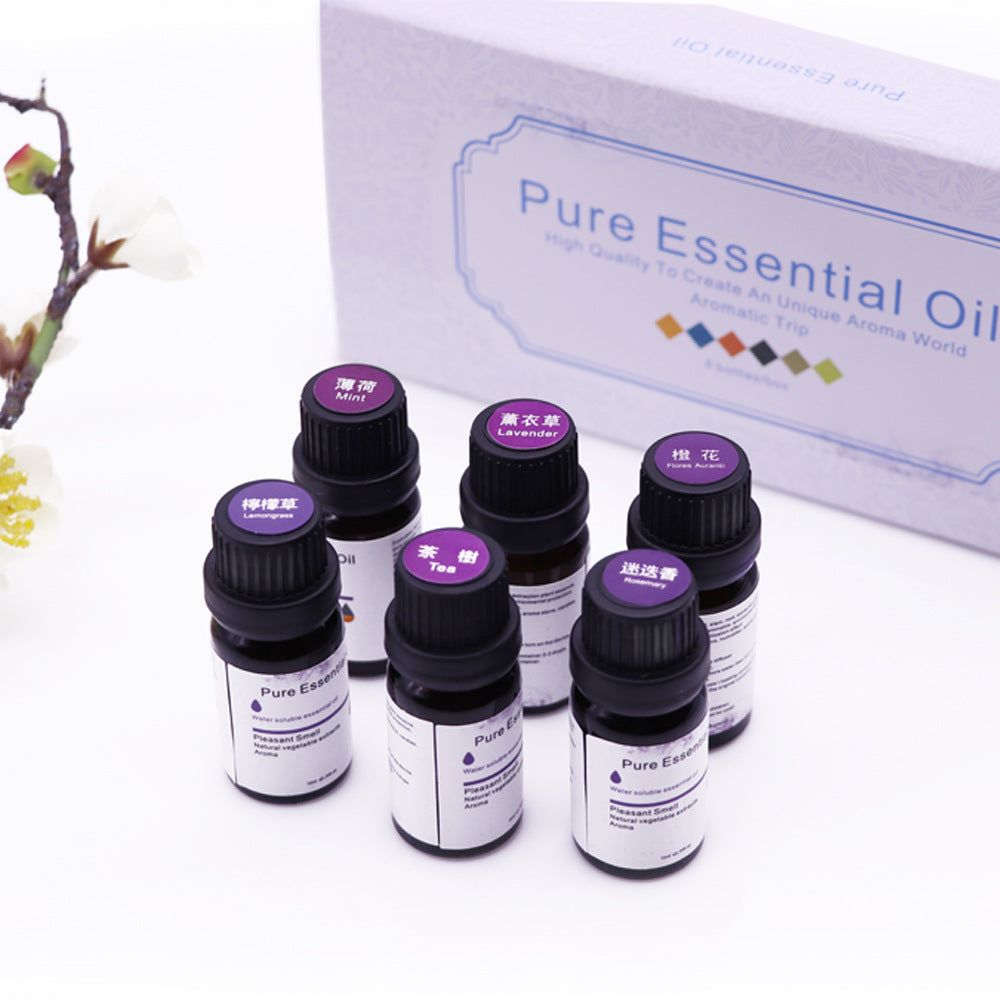 Pure 10ml Water-Soluble Aromatherapy Essential Oil