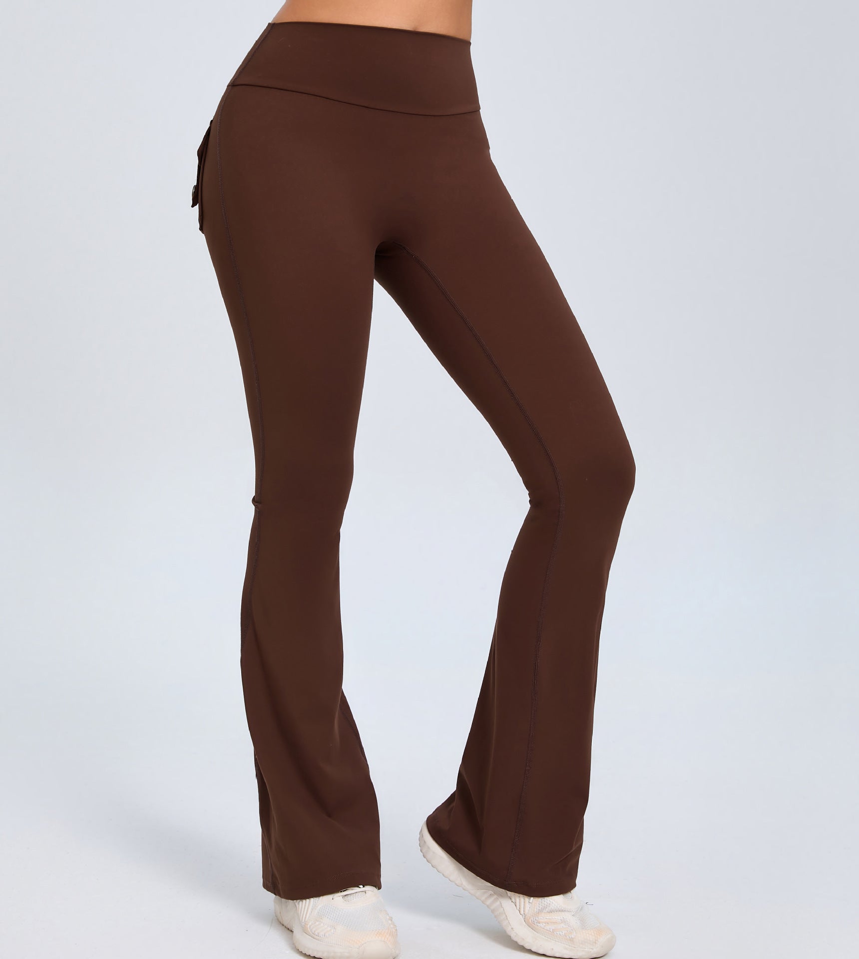 High Waist Flare Leggings - Scrunch Butt Lifting Yoga Pants