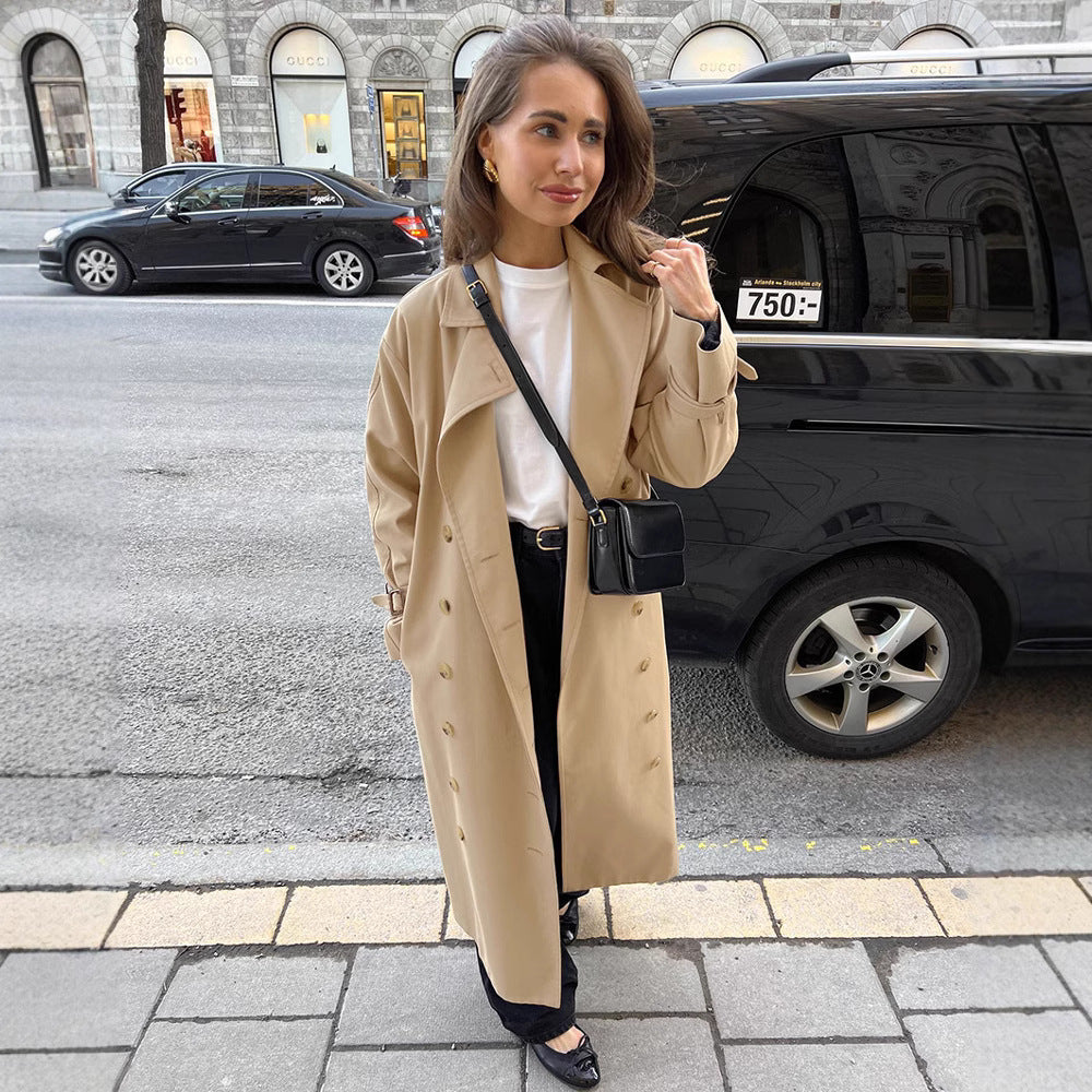 City Classic Khaki Trench Coat