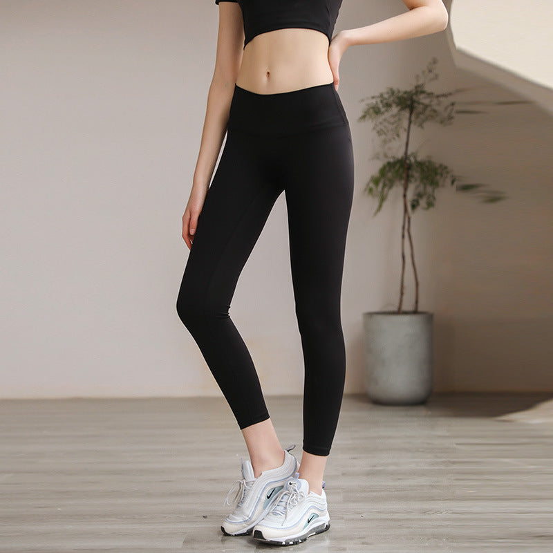 High-Waist Seamless Fitness Leggings for Yoga & Training