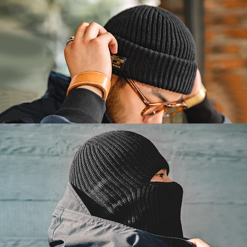 Vintage Knitted Beanie for Timeless Style & Warmth