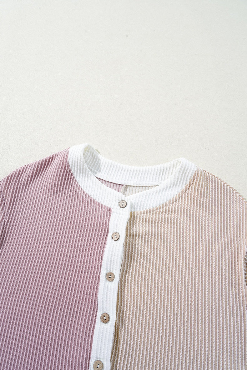 Comfortable Sleeveless Wide Leg Color Block Jumpsuit for Casual Everyday Wear