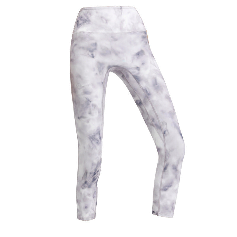 High Waisted Printed Activewear Leggings for Yoga and Training