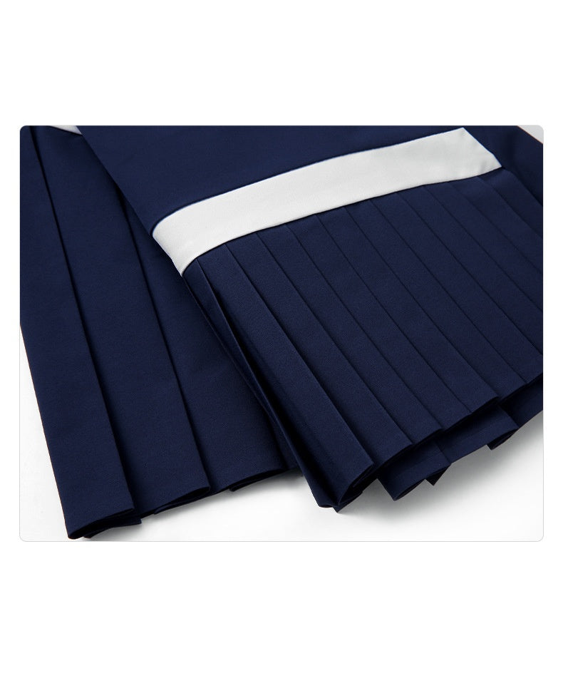 Breathable Pleated Athletic Skort with Integrated Shorts for Active Lifestyles