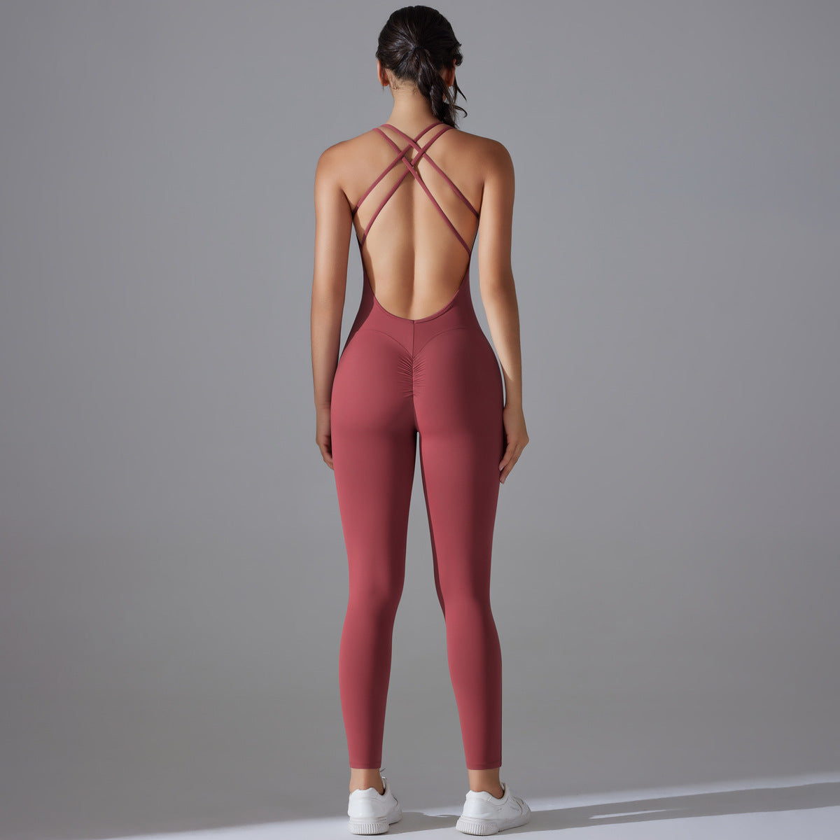 Women's Hip-Lifting Quick-Drying Fitness Jumpsuit