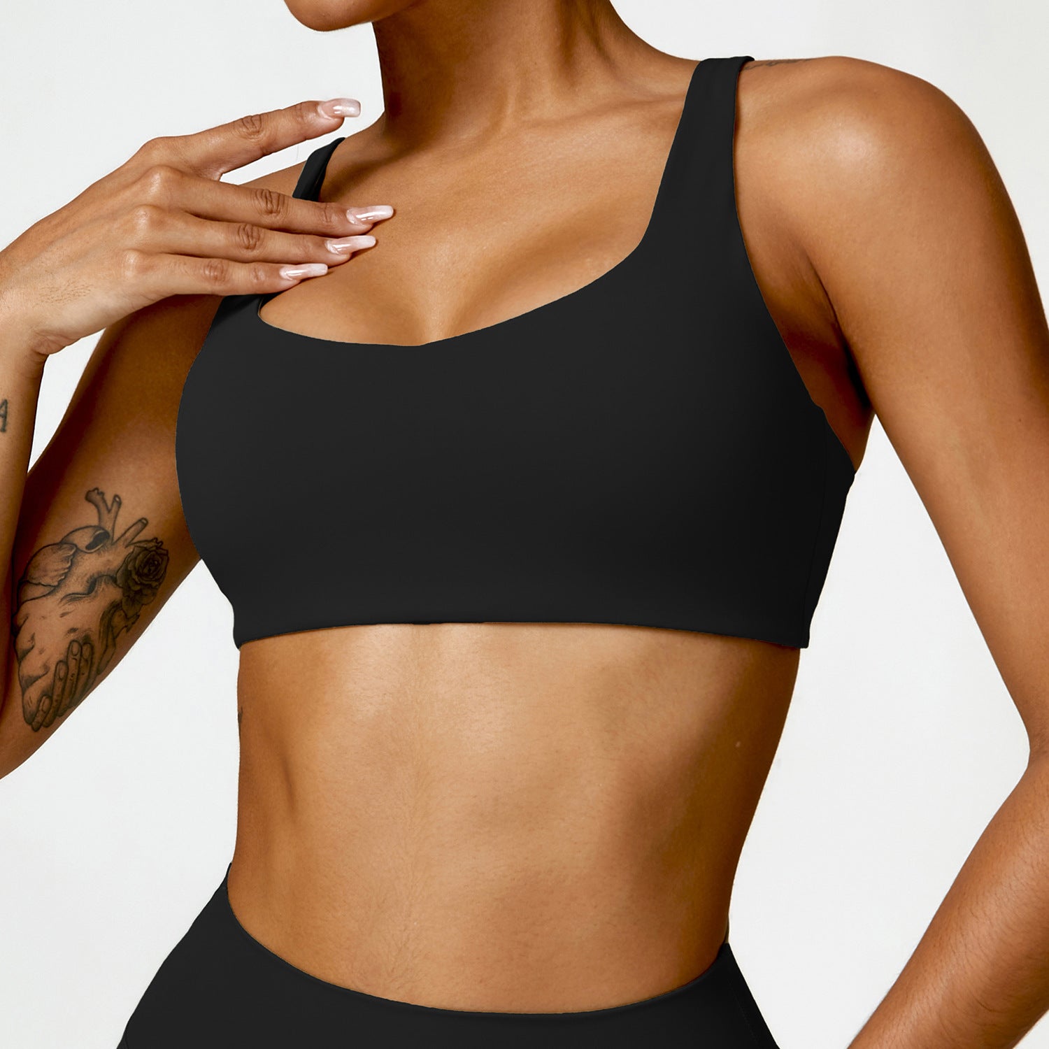 Comfortable Quick Drying Performance Sports Bra for Yoga and Fitness Activities