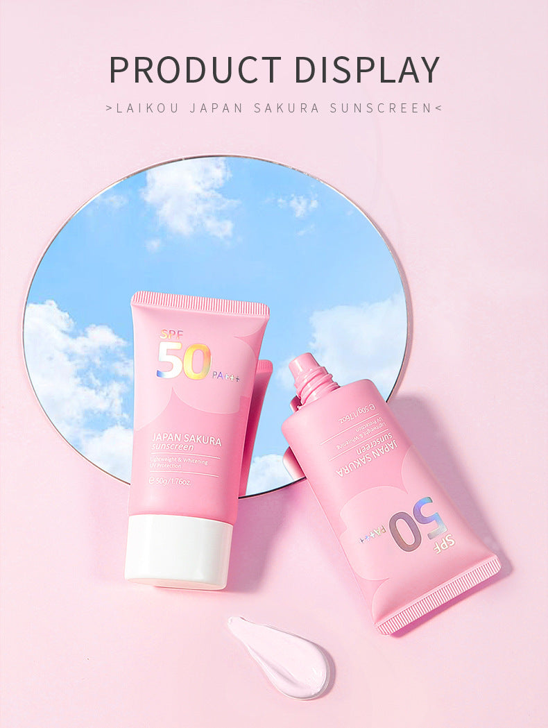 Japan Sakura Sunscreen SPF 50 PA+++ | Whitening