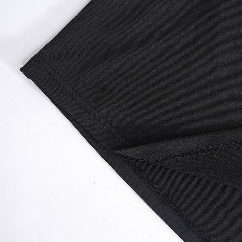 Chic Halter Neck Cut Out Bodycon Mini Dress for Women