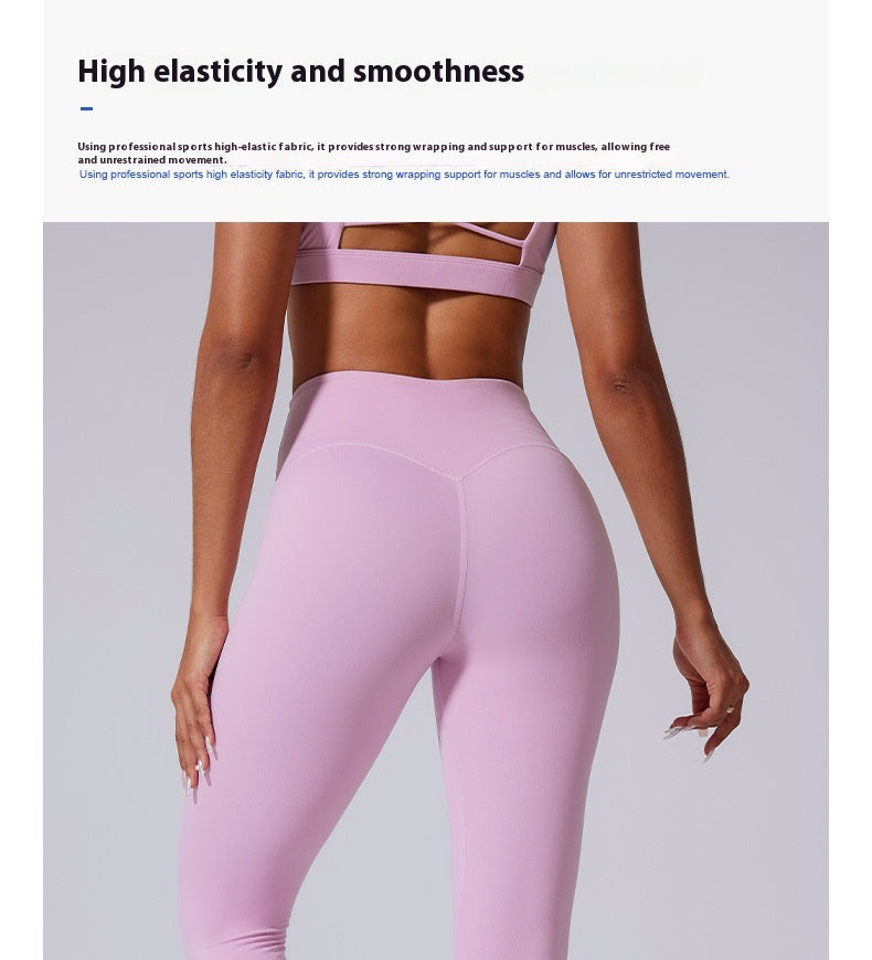 High Waist Shimmering Active Leggings for Yoga and Performance Workouts