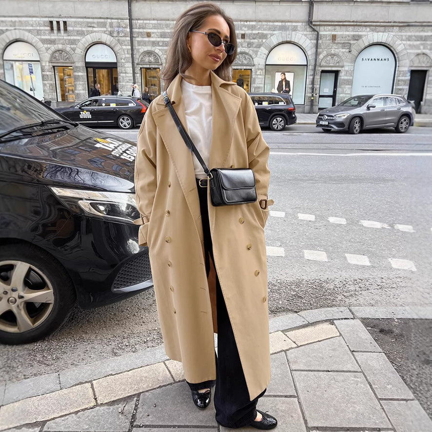 City Classic Khaki Trench Coat