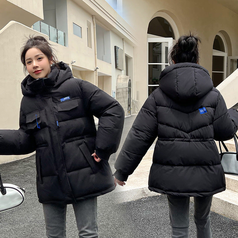 Cozy Oversized Hooded Puffer Jacket Warm Winter Essential