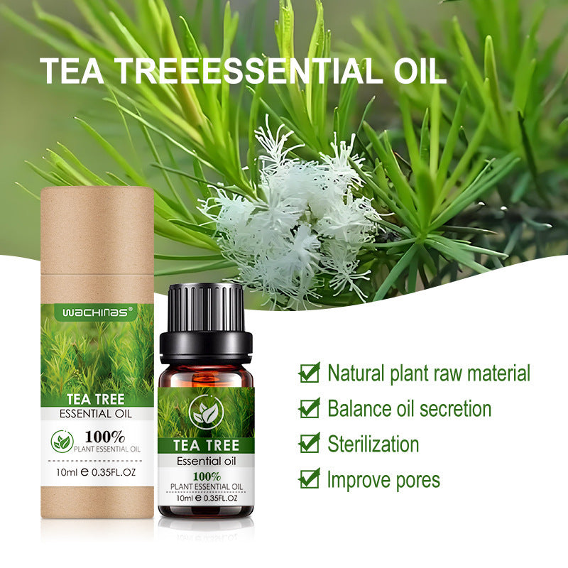3Pcs Pure Tea Tree Essential Oil - Face & Body Wellness