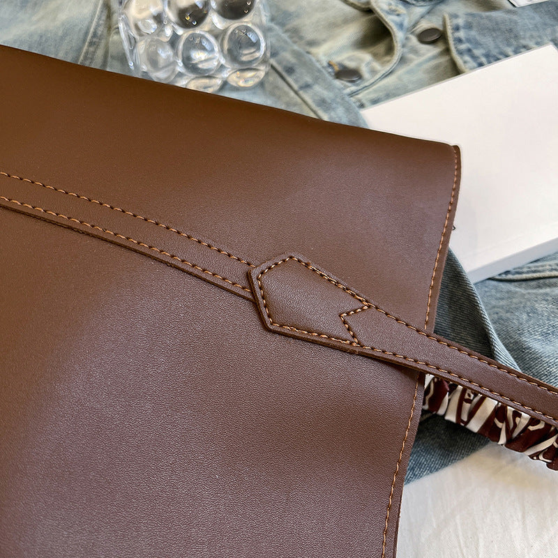 Chic Korean Style PU Leather Tote Bag for Women | Everyday Fashion Shoulder Bag