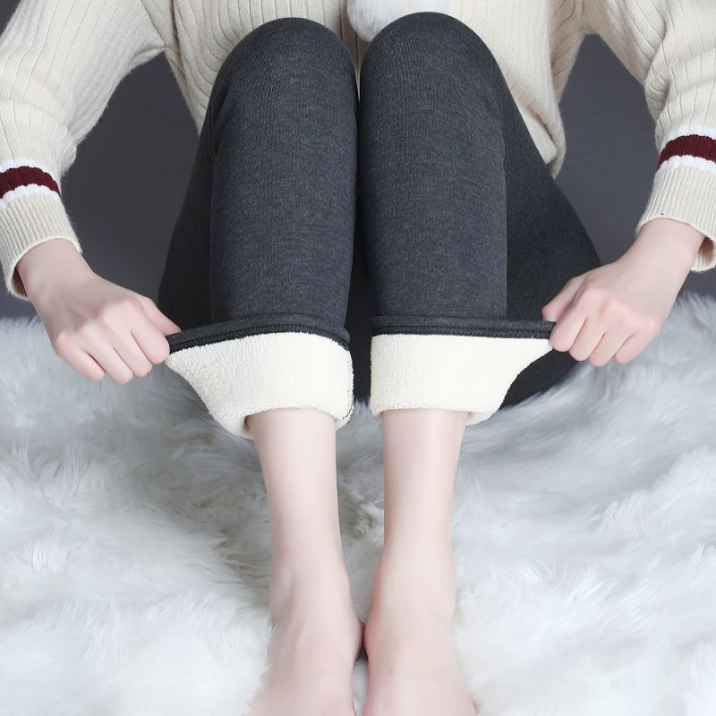 Cozy Warm Fleece Lined Winter Leggings for Women Soft Comfortable Thermal Trousers